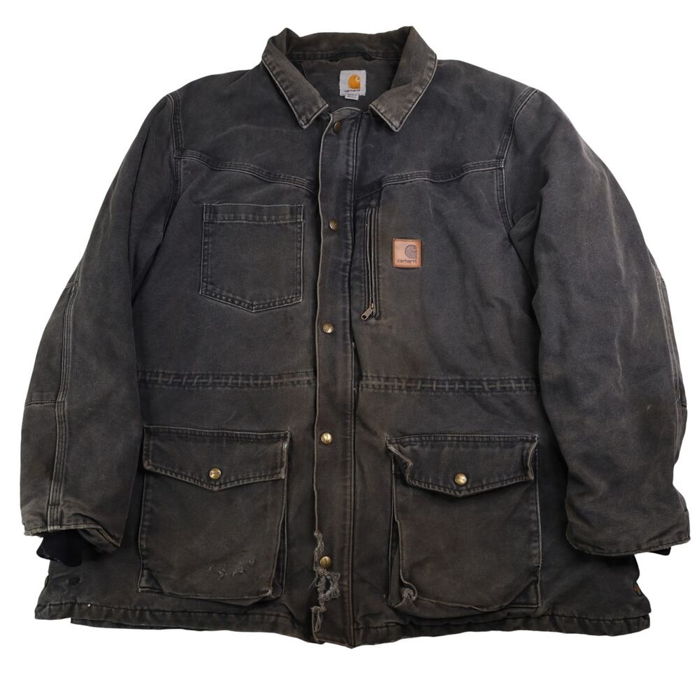 Vintage Distressed Carhartt Barn Chore Coat